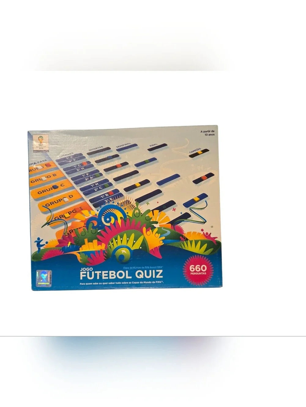 Soccer Quiz Game - FiFA Brazil Worldcup 2014 in Portuguese New Open Box
